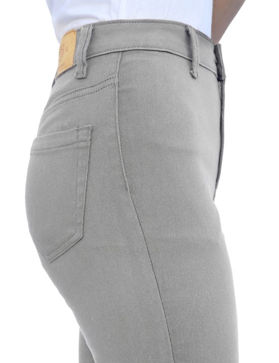 Stylish Skinny Fit High Waisted Denim Jeans