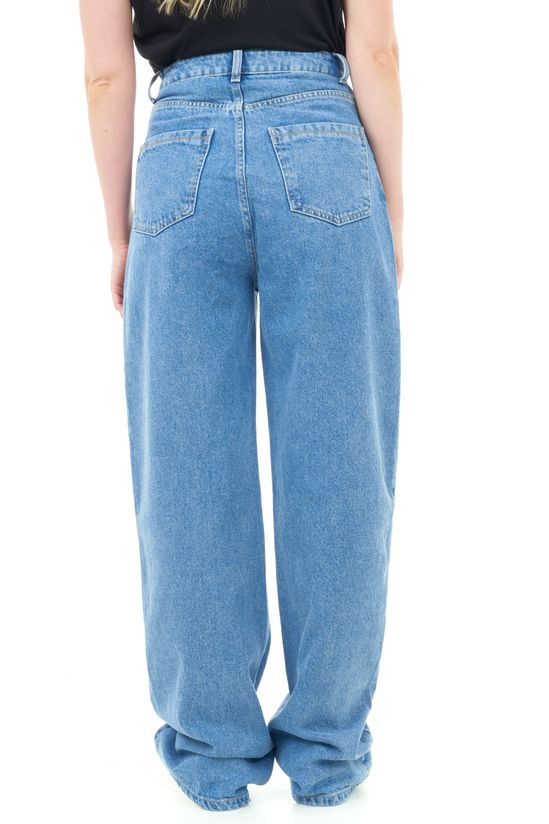 Classic High-Rise Straight Leg Denim Jeans