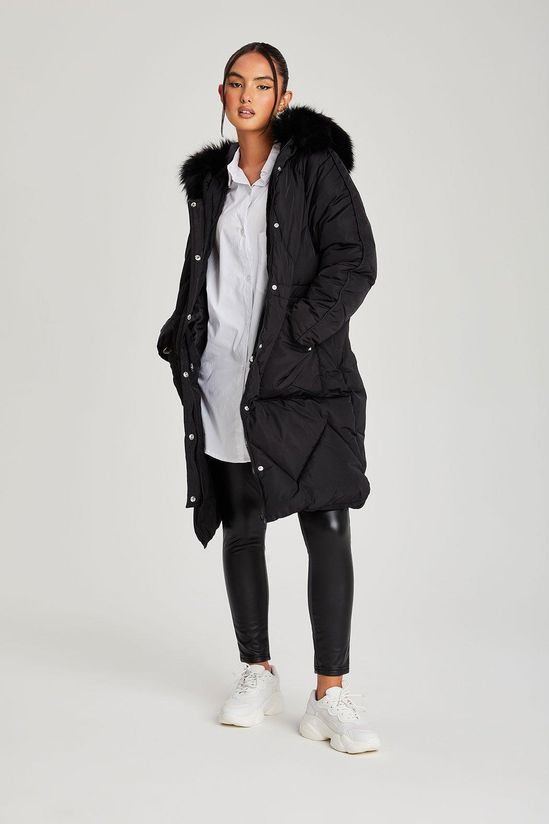 Oslo Faux Fur Padded Jacket