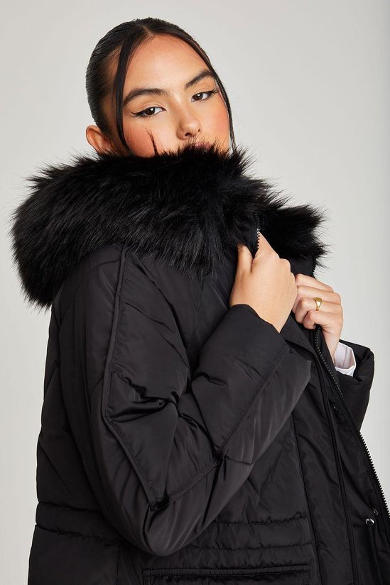 Oslo Faux Fur Padded Jacket