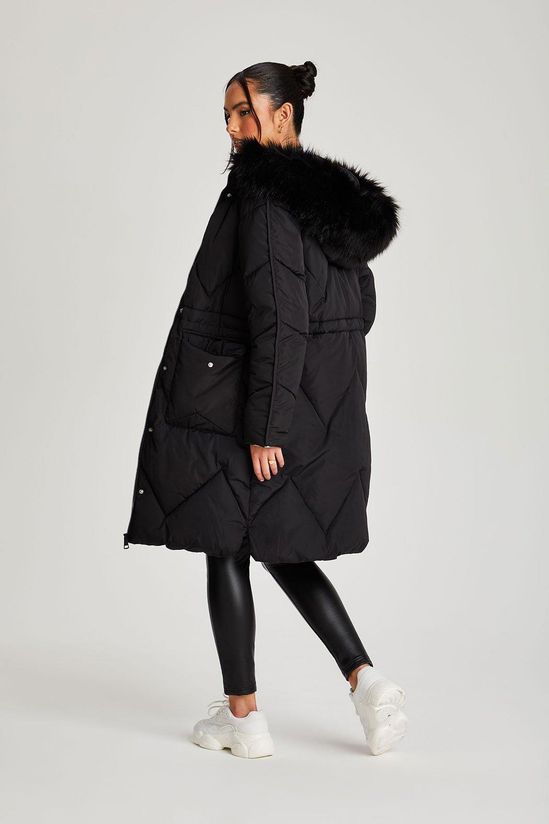Oslo Faux Fur Padded Jacket