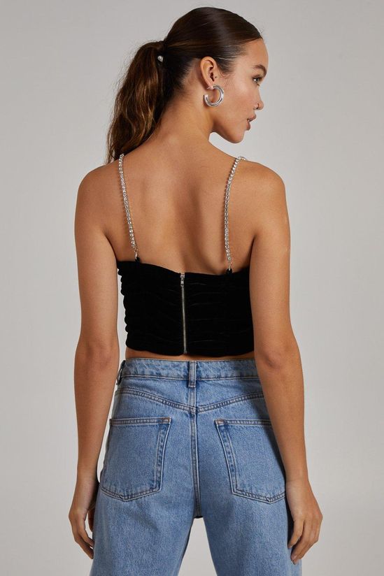 Ruched Crop Top