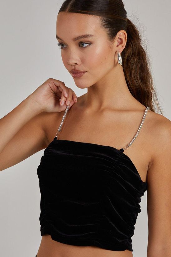 Ruched Crop Top