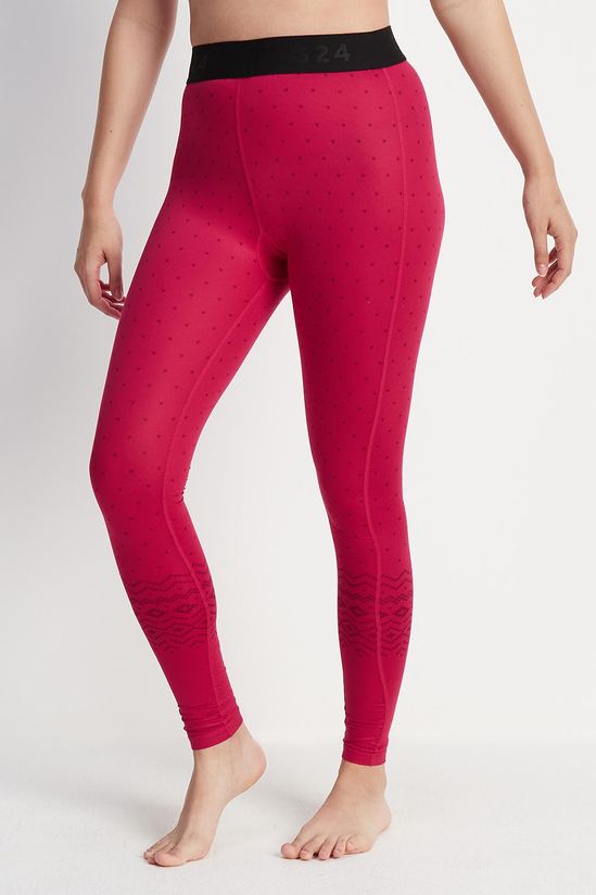 'Snowdon' Fairisle Thermal Base Layer Leggings