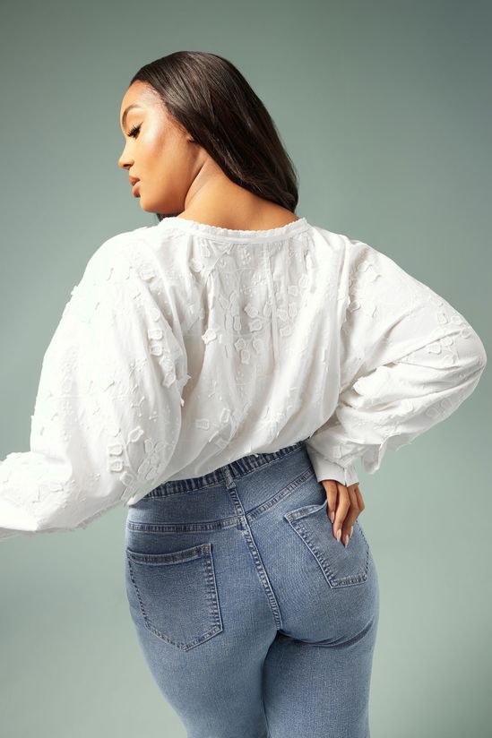 Wash Denim Boyfriend Jeans