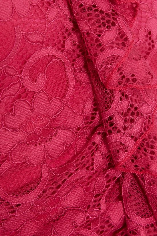 Pink Lace Crop Top