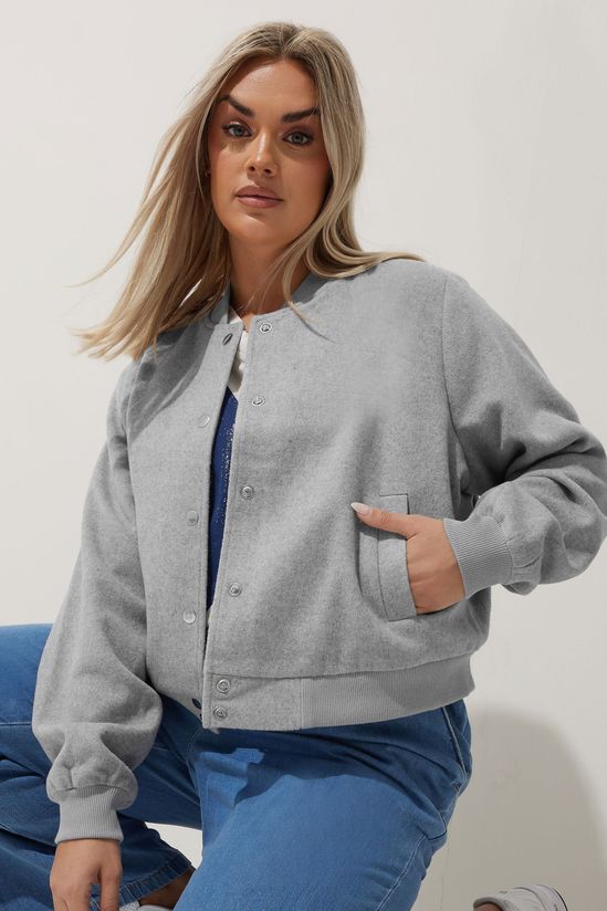 Brushed Bomber Jacket