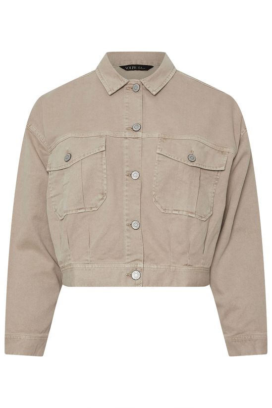Cropped Denim Jacket
