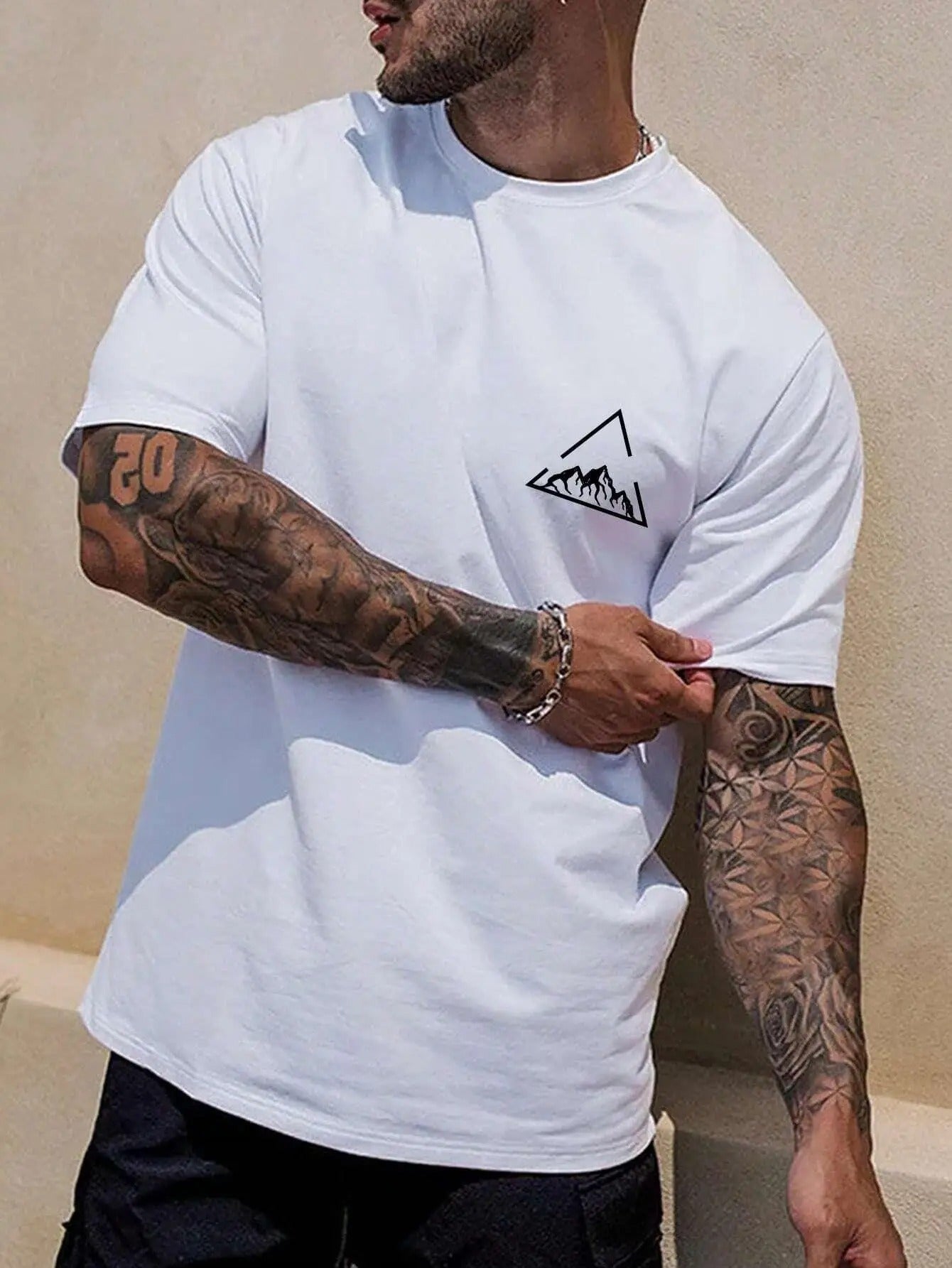 Men’s Mountain Inspiration Print T-Shirt