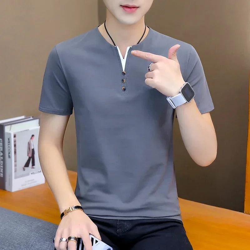 Men’s Slim Fit Cotton T-Shirt