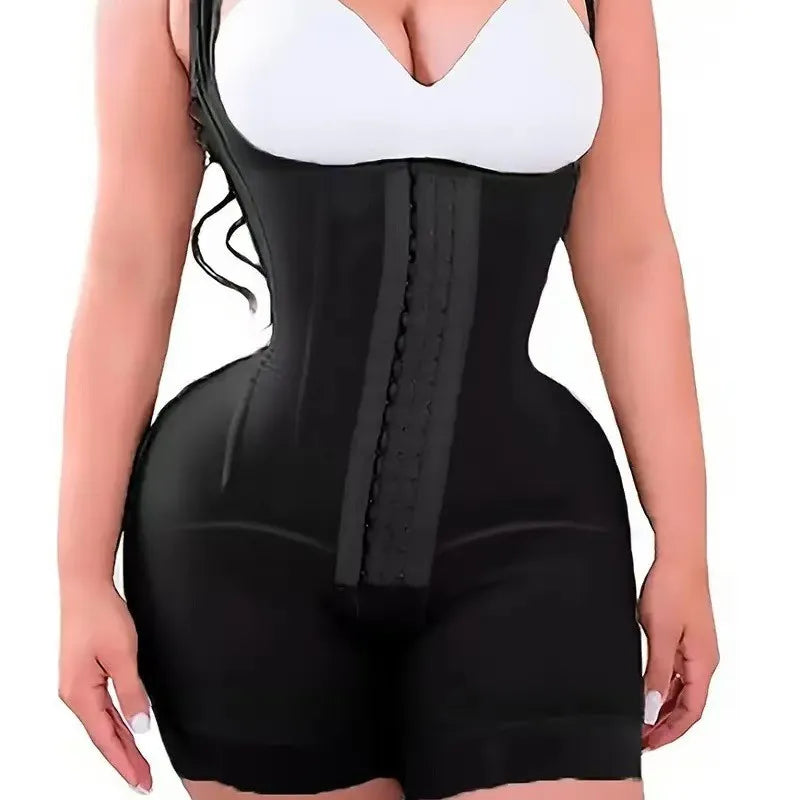 Women Fashion Solid Color Tight Hip-Lifting Shaping Rompers