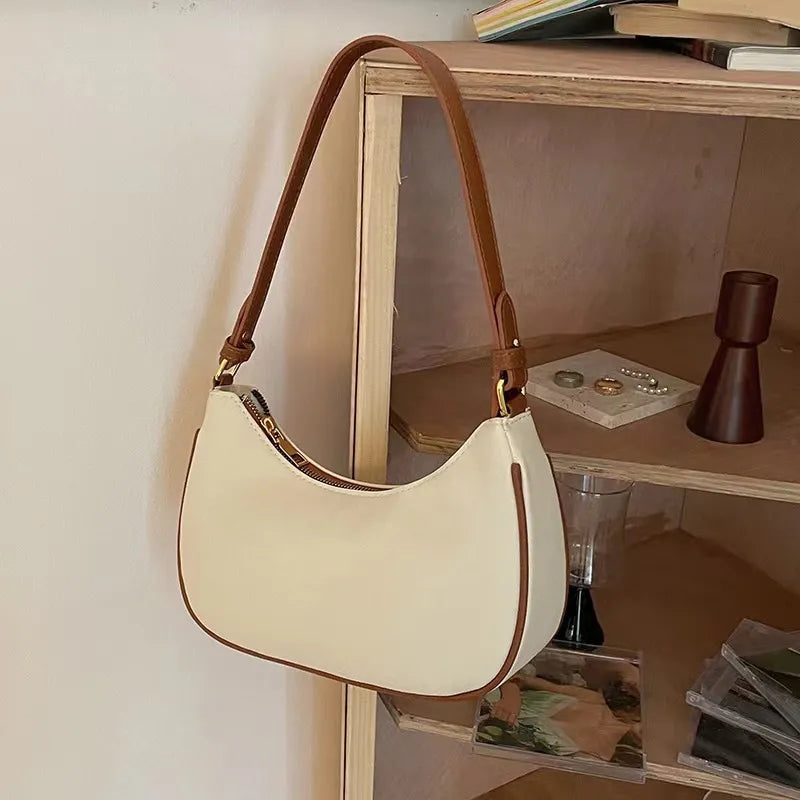 Women'S Fashion Underarm Crescent Tote