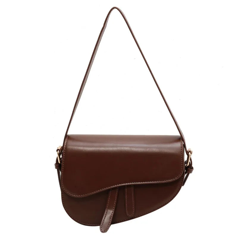 Women'S Fashion Vintage Underarm Saddle Bag Shoulder Bag
