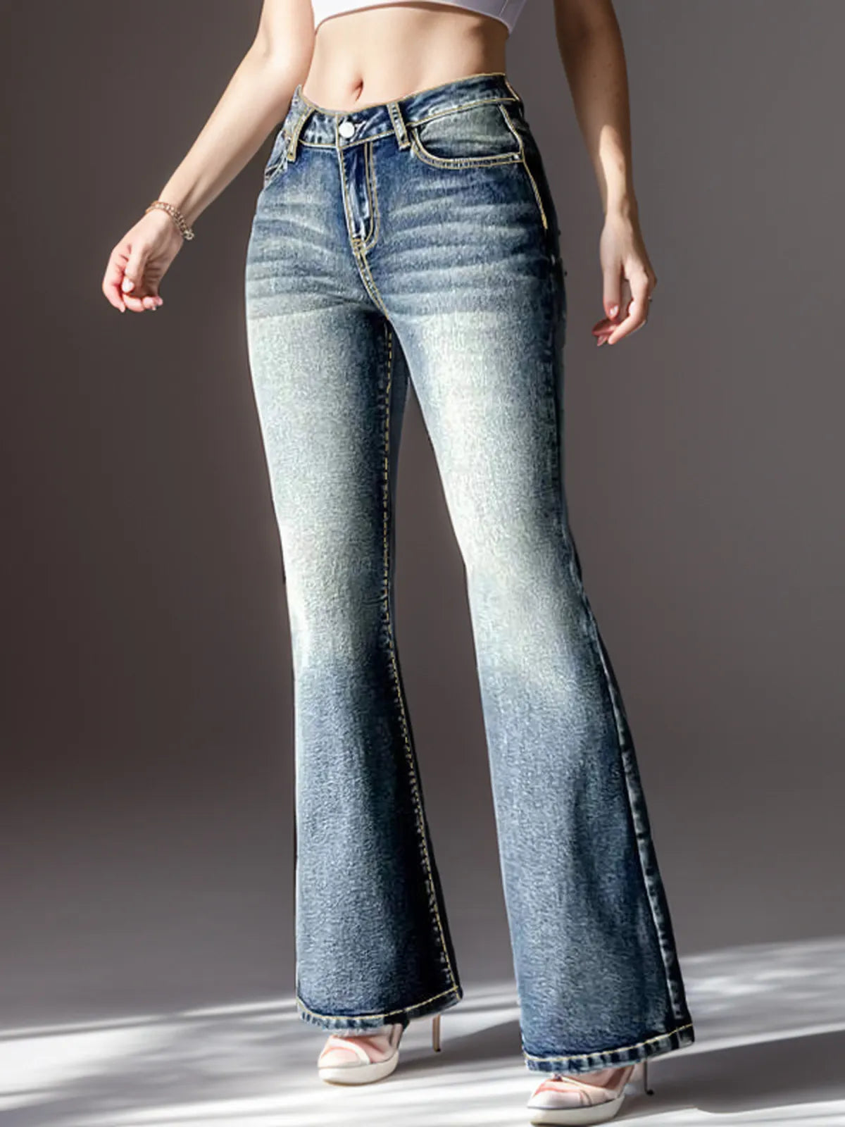 Vintage Slim-Fit Stretch Jeans