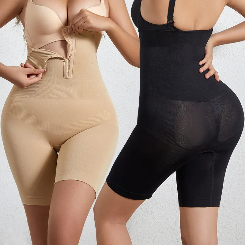 Women'S High Waist Corset Shaping Boxer Hip Lifting Tunic Pants