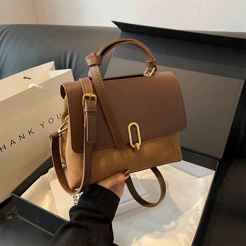 Women Fashion Retro Simple Shoulder Bag
