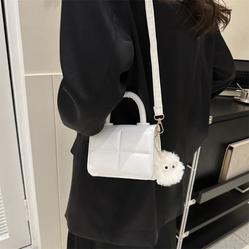 Fashion Solid Color Mini Crossbody Bag