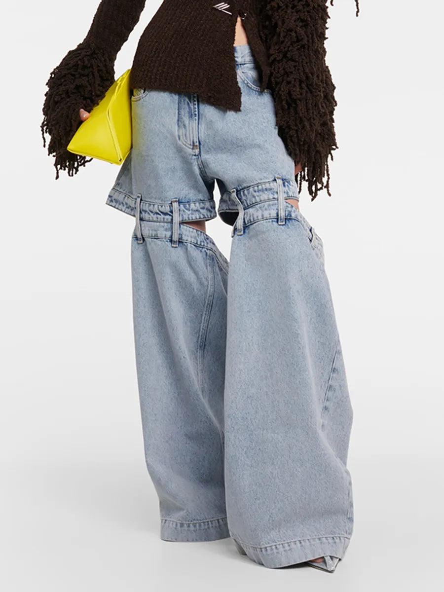 Lone Hollow Design Jeans