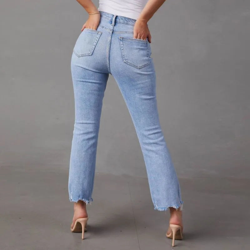 Women'S Stretch Straight Jeans