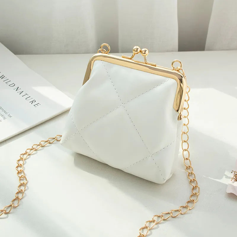 Wholesale Women Fashion Rhombus Chain Mini Bag