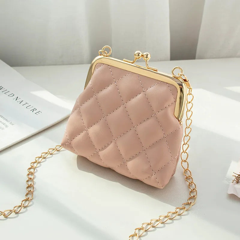 Wholesale Women Fashion Rhombus Chain Mini Bag
