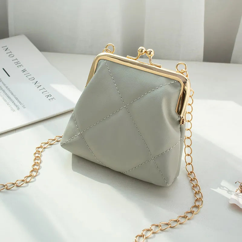 Wholesale Women Fashion Rhombus Chain Mini Bag
