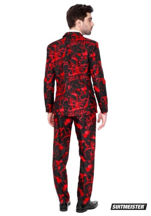 Men's Halloween Blood Suitmeister Blazer