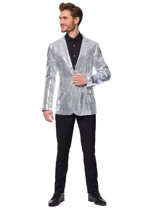 Sequins Silver Suitmeister Blazer