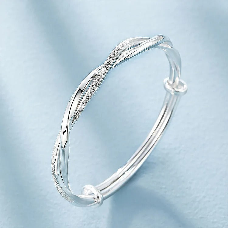 925 Sterling Silver Dreamcatcher Feather Bracelet