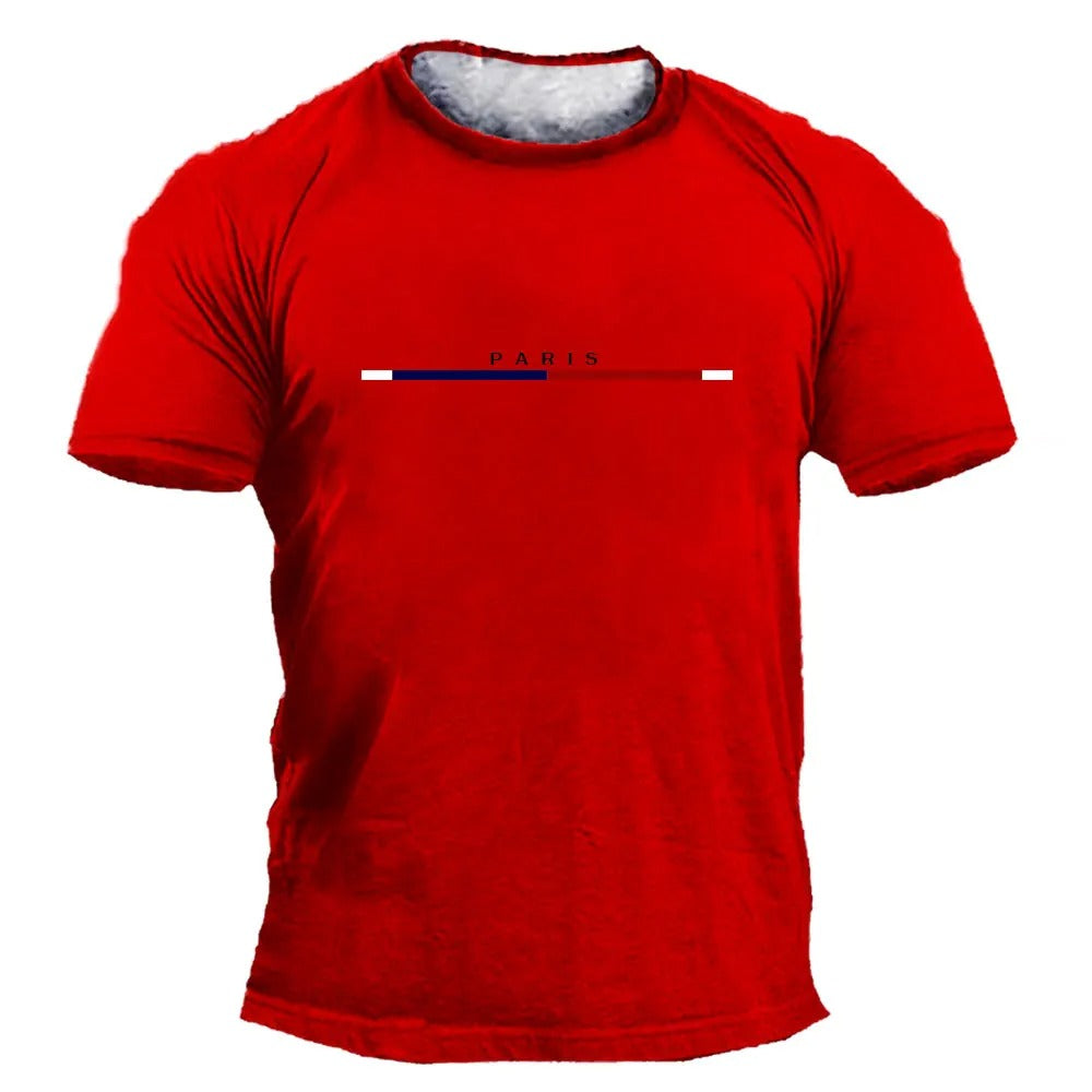 Men’s Letter Print T-Shirt