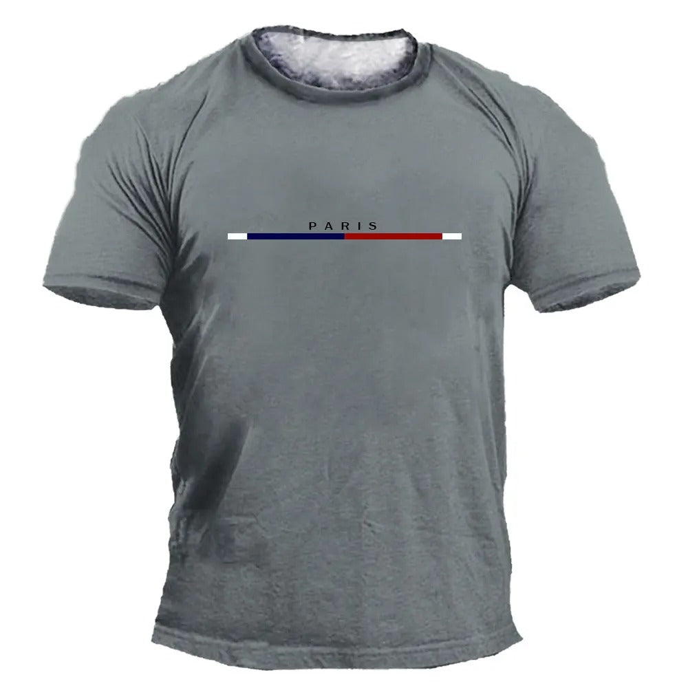 Men’s Letter Print T-Shirt