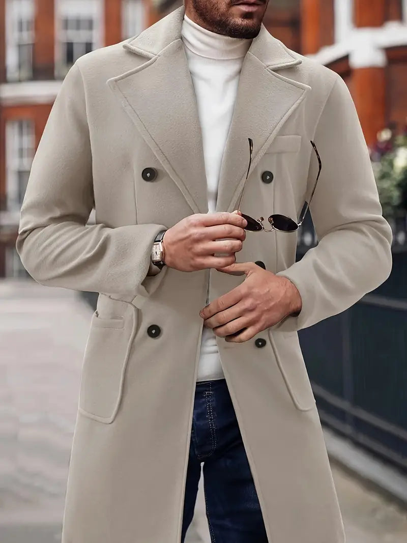 Men's Casual Long Sleeve Blazer with Pockets