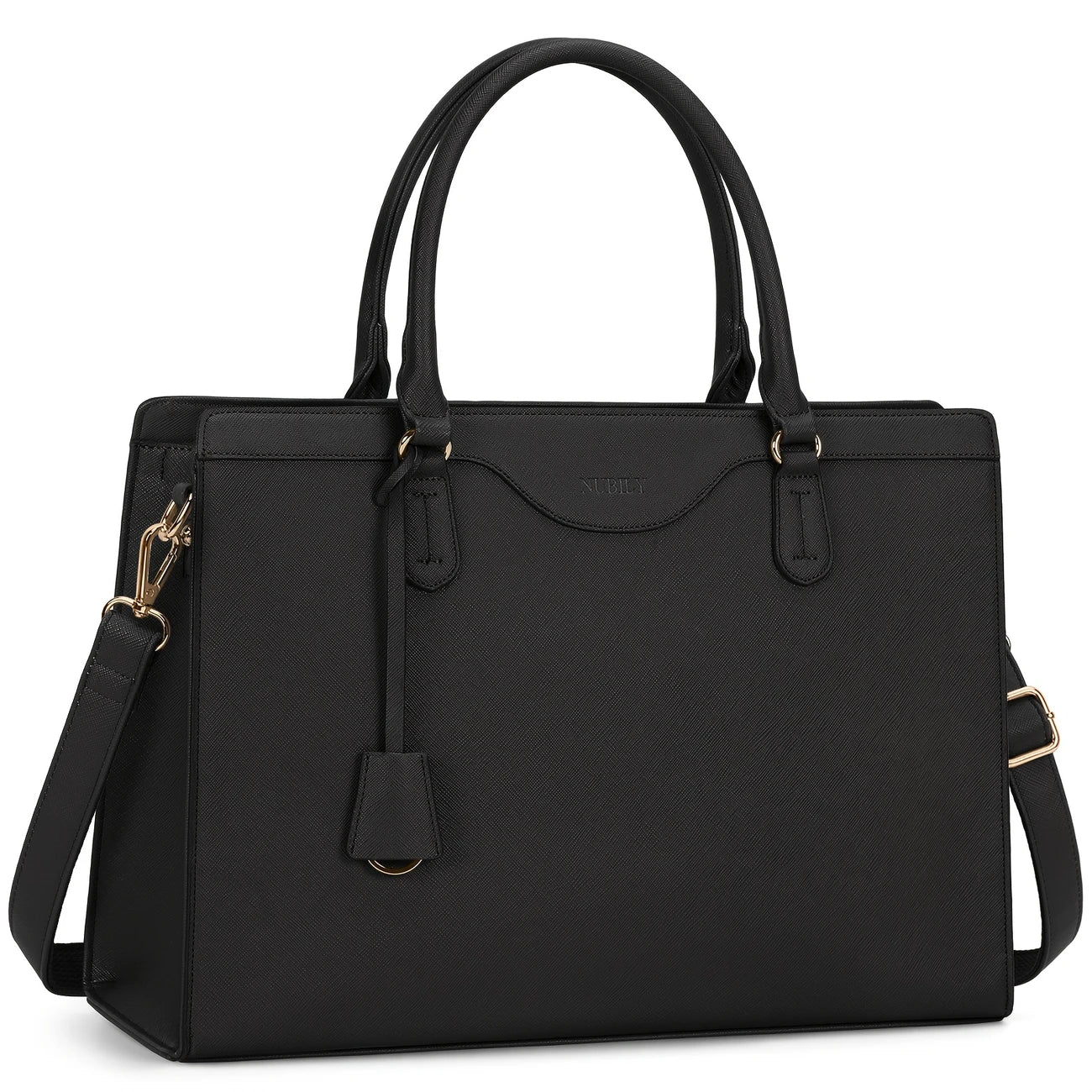 Material: Faux leather Closure: Zipper Feature: Removable-strap Brand: NUBILY Lining Description: Nylon Edge Paint: No Style: Casual Operation Instruction: Other Color: Black