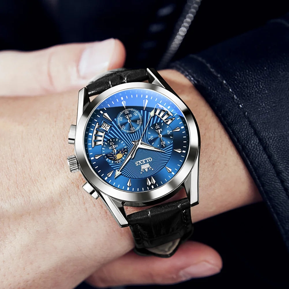Mens Watches Luminous Waterproof Casual Male Wrist Watch Reloj para Hombre