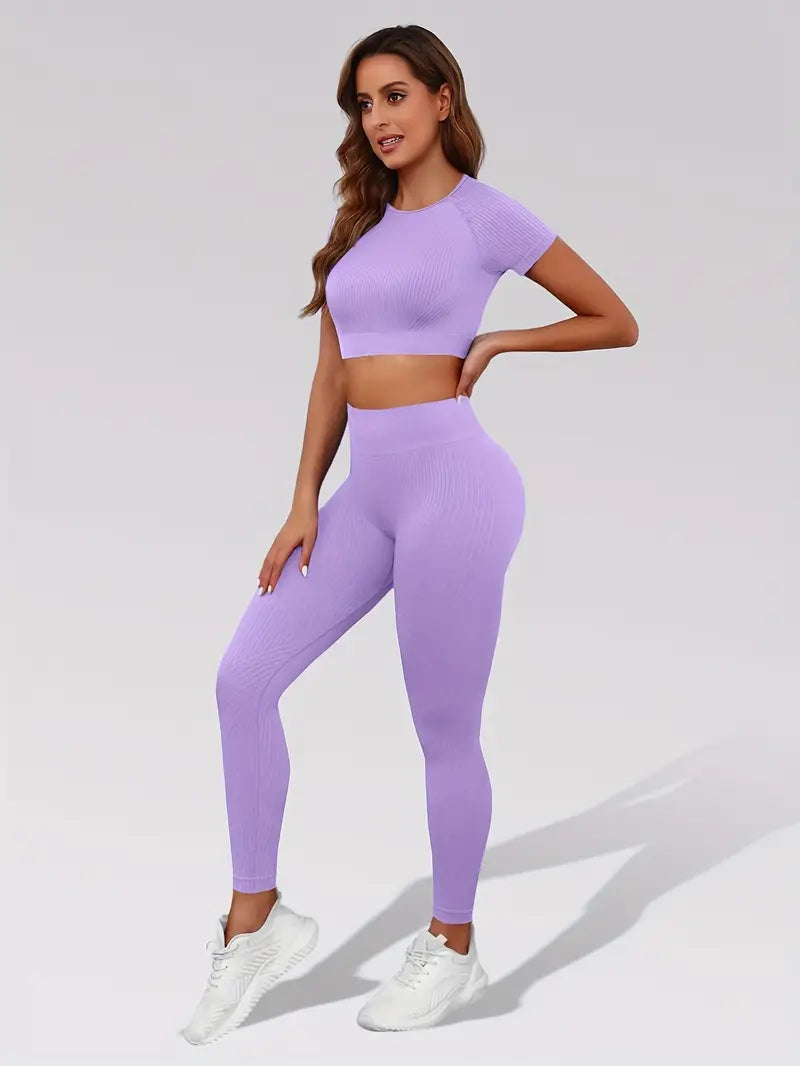 High Waist Yoga Workout Set