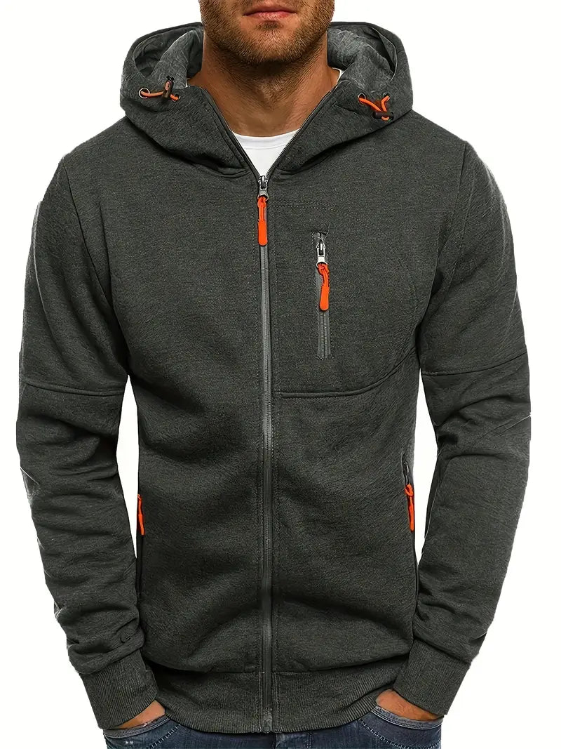 Men's Spring/Autumn Casual Sports Long Coat Jacket