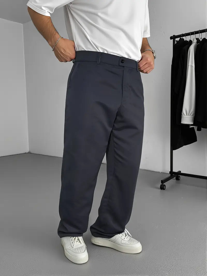 Men’s Regular Fit All-Season Casual Pants