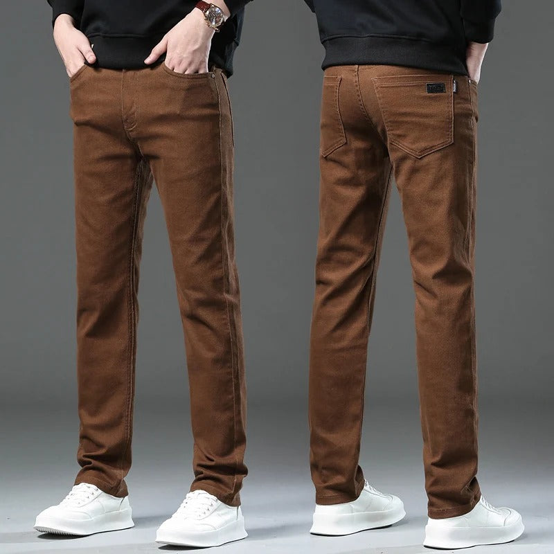 Men’s Slim Stretch Denim Chino Jeans