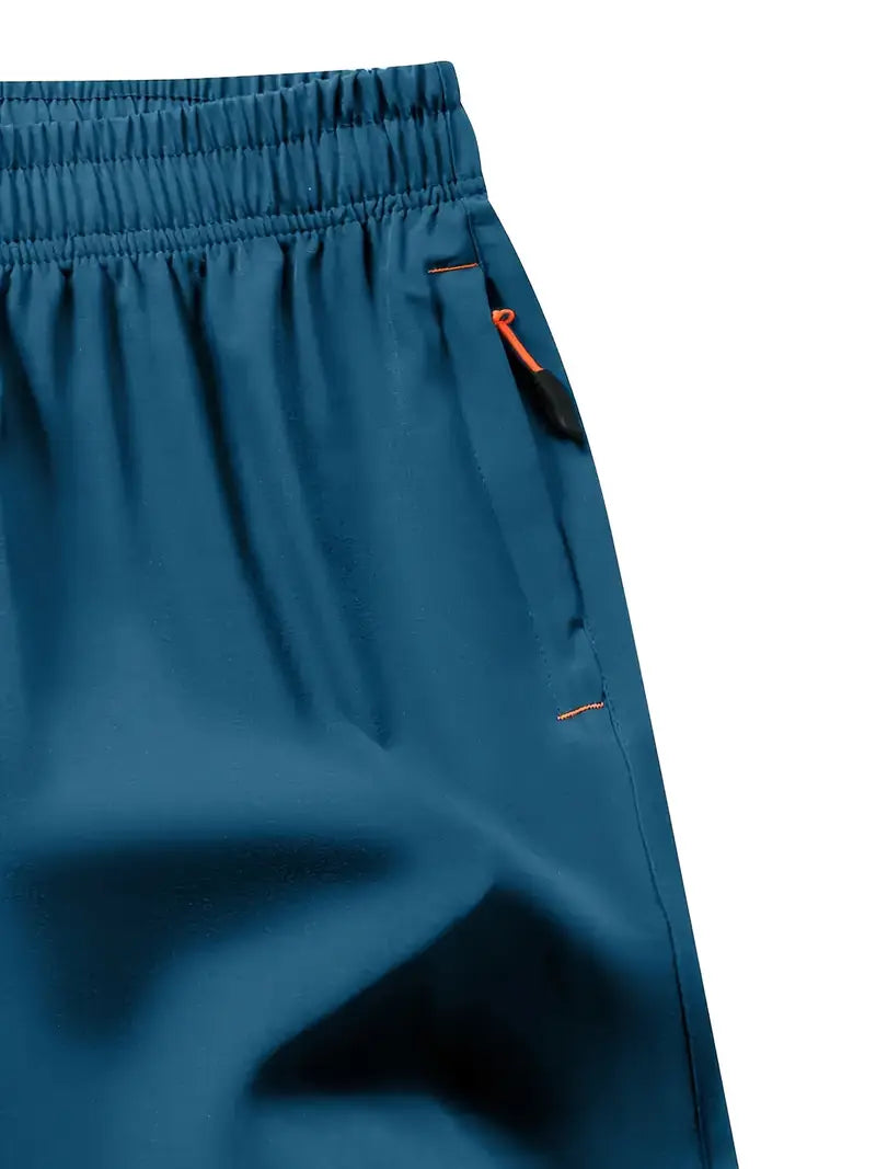 Men's Quick-Dry Athletic Shorts with Drawstring