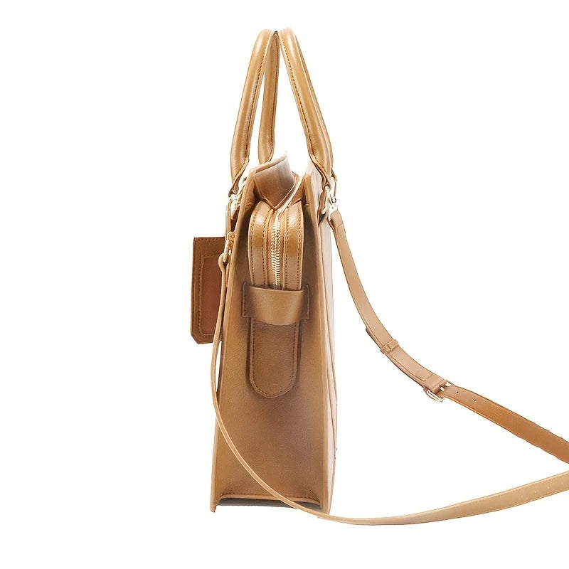 Women Tote High Quality Computer Business Lightweight Office Briefcase Large Capacity Handbag Shoulder