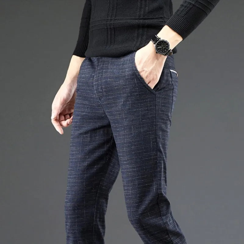 Men’s Cotton-Linen Chino Pants