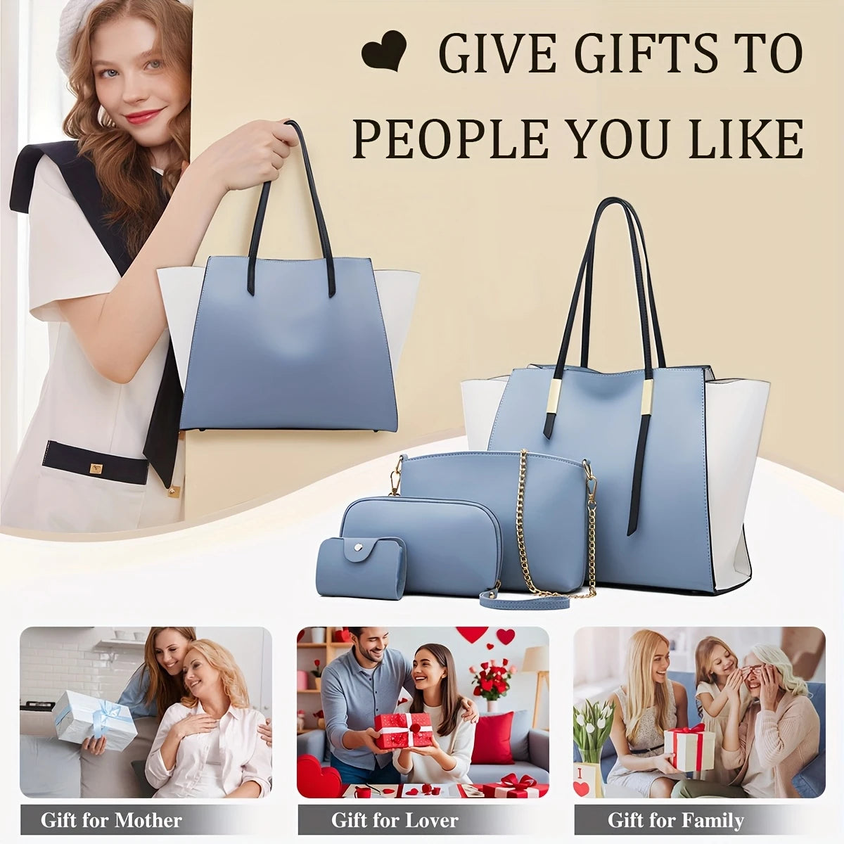 Business Office Work Bag, Suitable for Daily Use, Essential for Office Ladies