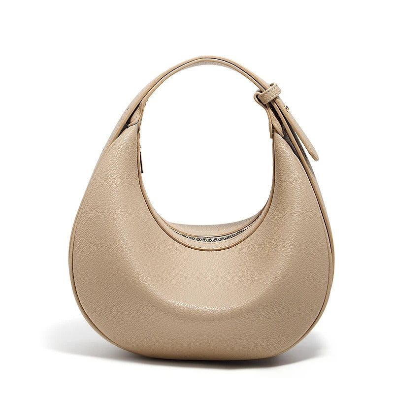FOXER Small Half-Moon Shoulder Bag