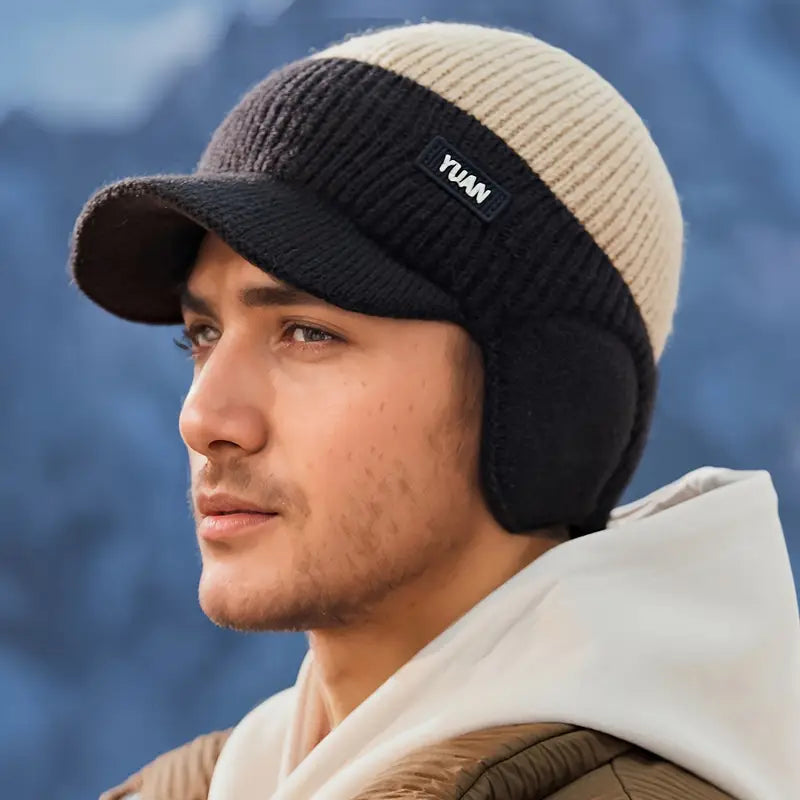 Dual-Tone Knit Adventure Ready Baseball Cap