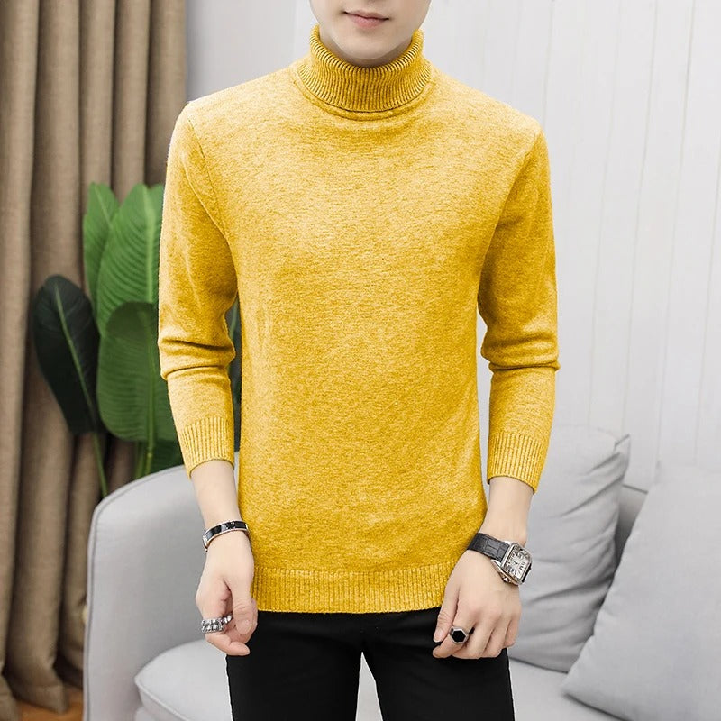 Men's Slim Fit Turtleneck Sweater
