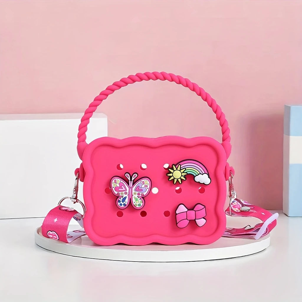 Butterfly Silicone Crossbody Bag