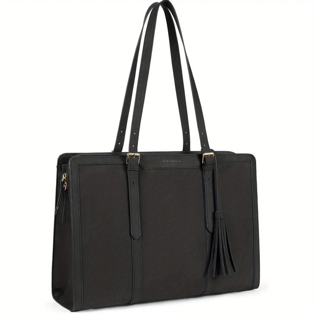 r Women, 15.6 Inch Business Briefcase, Shoulder Bag for Work, Office, Travel