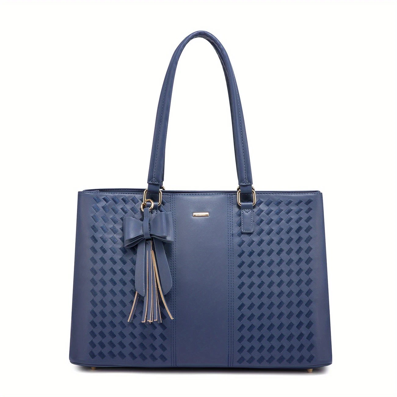 Women - 15.6 Inch Business Office Work Briefcase with Golden