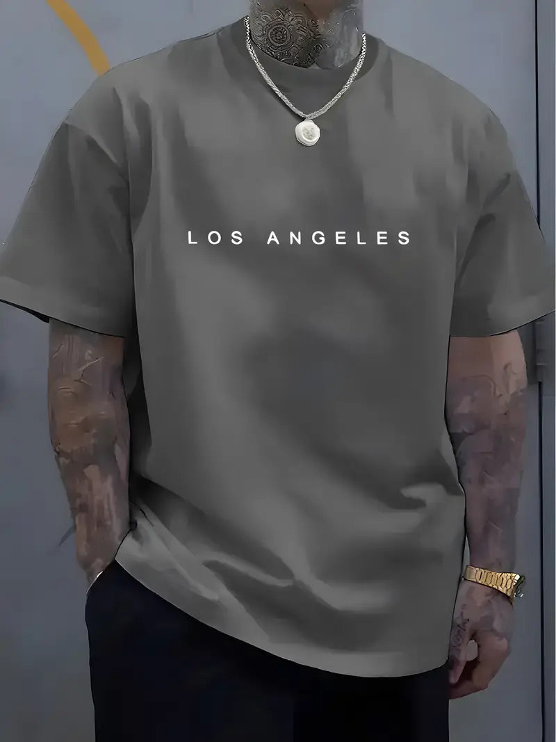 Men'S Trendy Round-Neck T-Shirt