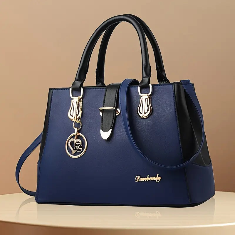 Large Capacity Briefcase, Fashion Shoulder Bag, Business Crossbody Bag